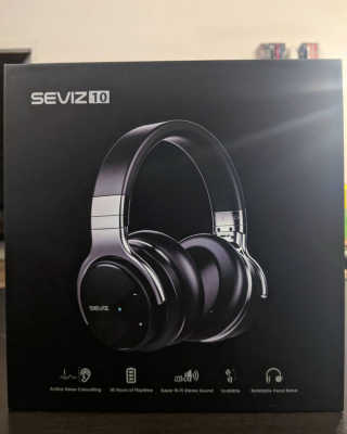 SEVIZ Bluetooth Headphones 10 3color — 5점을 준 리뷰어가 2020년 4월 올린 사용 사진