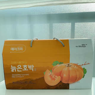 대상웰라이프 메이크미 늙은호박즙 — 5점을 준 리뷰어가 2020년 12월 올린 사용 사진