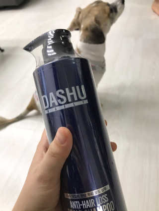 다슈코리아 다슈 데일리 단백질 한방 두피 골드 샴푸 500ml — 5점을 준 리뷰어가 2020년 4월 올린 사용 사진