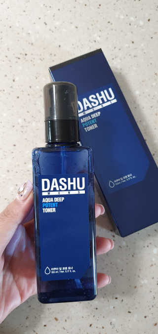 다슈코리아 다슈 맨즈 아쿠아 딥 포텐 토너 153ml — 4점을 준 리뷰어가 2020년 9월 올린 사용 사진