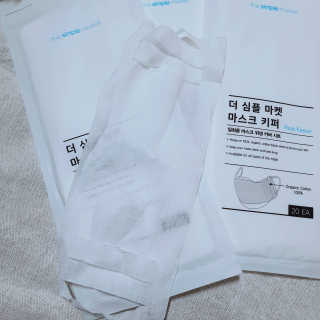[더심플마켓] 마스크키퍼 — 4점을 준 리뷰어가 2020년 4월 올린 사용 사진