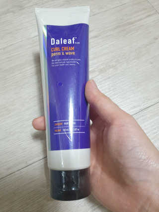 달리프 글램 컬크림 펌앤웨이브 150ml — 5점을 준 리뷰어가 2020년 8월 올린 사용 사진
