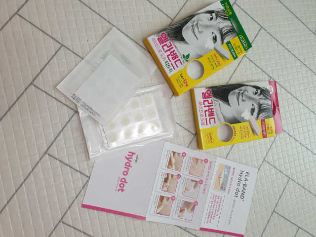 엘라밴드 하이드로 도트 스팟패치 12mm, 티트리 리뷰 사진