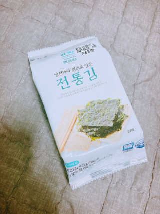 한촌몰 바다공작소 전통김_명품돌김세트 — 5점을 준 리뷰어가 2020년 10월 올린 사용 사진