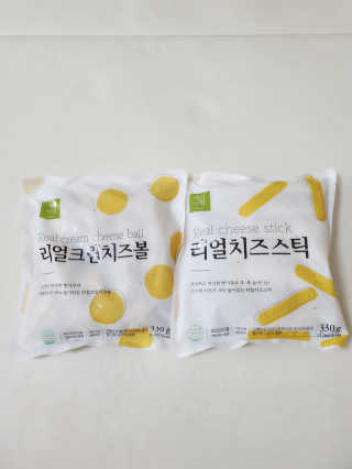가치식탁 리얼치즈스틱, 리얼크림치즈볼 — 5점을 준 리뷰어가 2020년 11월 올린 사용 사진