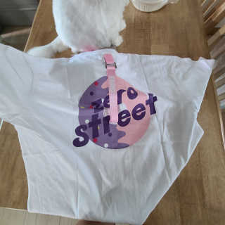 제로스트릿 ZERO STREET - BACK DONUT T-SHIRT 7 COLOR — 5점을 준 리뷰어가 2020년 7월 올린 사용 사진