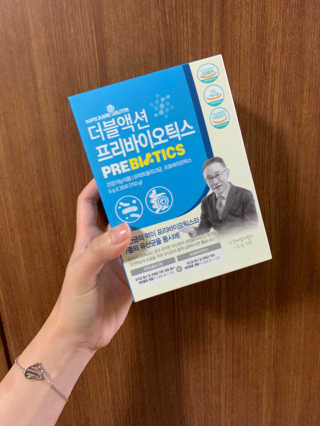 메이준뉴트리 이승남 원장의 더블액션 프리바이오틱스 — 5점을 준 리뷰어가 2020년 7월 올린 사용 사진