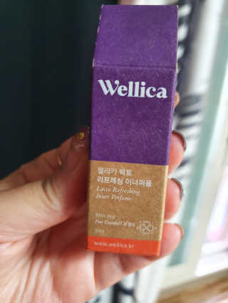 웰리카_V CARE 웰리카 락토 리프레싱 이너퍼퓸 — 4점을 준 리뷰어가 2020년 10월 올린 사용 사진
