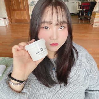 리더스코스메틱 리더스 밀크 스폰지 마스크 — 4.5점을 준 리뷰어가 2020년 12월 올린 사용 사진