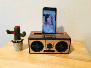 SEVIZ RETRO20W 레트로 블루투스 스피커 — 4.5점을 준 리뷰어가 2020년 6월 올린 사용 사진
