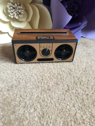 SEVIZ RETRO20W 레트로 블루투스 스피커 — 4점을 준 리뷰어가 2020년 6월 올린 사용 사진