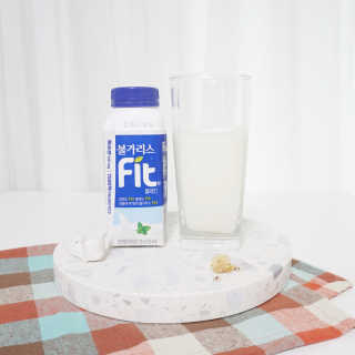 남양유업 [불가리스]마시는 발효유 Fit 딸기/플레인 — 5점을 준 리뷰어가 2020년 8월 올린 사용 사진