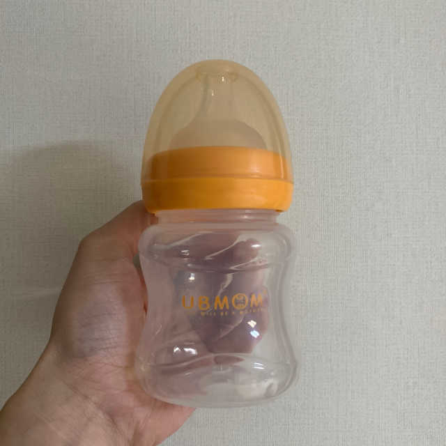 유비맘 신생아젖병 120ml 트리플팩_ 젖꼭지 포함 리뷰 사진