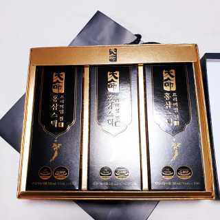 헬스업_천명진프리미엄홍삼스틱_10ml x 30포 — 5점을 준 리뷰어가 2020년 12월 올린 사용 사진