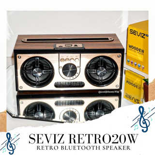 SEVIZ RETRO20W 레트로 블루투스 스피커 — 5점을 준 리뷰어가 2020년 8월 올린 사용 사진
