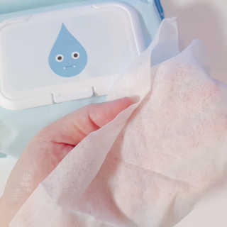 아이수 블루니 몬스터 아기 물티슈 — 5점을 준 리뷰어가 2020년 11월 올린 사용 사진