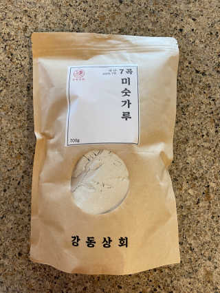 [강동상회]  7곡미숫가루 / 검정미숫가루 — 4.5점을 준 리뷰어가 2020년 4월 올린 사용 사진