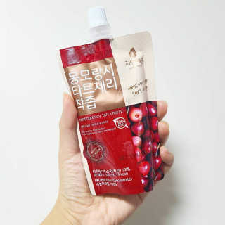 자연에온 몽모랑시 타트체리 착즙 100mL 10개입 2BOX — 5점을 준 리뷰어가 2020년 9월 올린 사용 사진