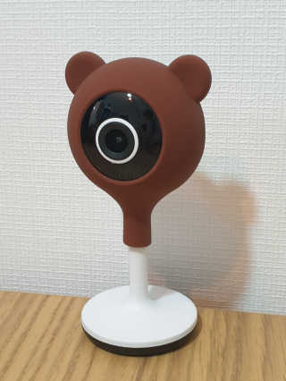 헤이홈 스마트 홈카메라 + 헤이베어 캐릭터커버 — 5점을 준 리뷰어가 2020년 5월 올린 사용 사진