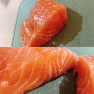 동원산업 항공직송 동원생연어_400g — 5점을 준 리뷰어가 2020년 5월 올린 사용 사진