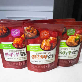 [풀무원] 큰건더기로 더 맛있게, 두부덮밥소스 3종 — 5점을 준 리뷰어가 2020년 12월 올린 사용 사진
