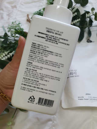 [생활공작소]핸드워시 용기 500ml 1개+리필 400ml 2개 — 5점을 준 리뷰어가 2020년 8월 올린 사용 사진