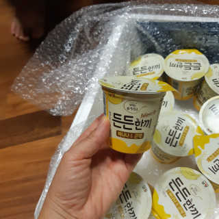 남양유업 [떠먹는 불가리스] 든든한끼 바나나 곤약 10ea — 5점을 준 리뷰어가 2020년 9월 올린 사용 사진