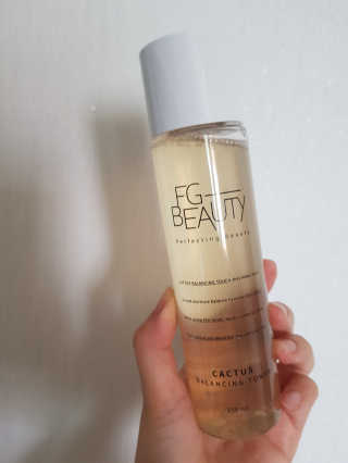 FGBEAUTY Cactus Balancing Toner 켁터스 밸런싱 토너 — 5점을 준 리뷰어가 2020년 7월 올린 사용 사진