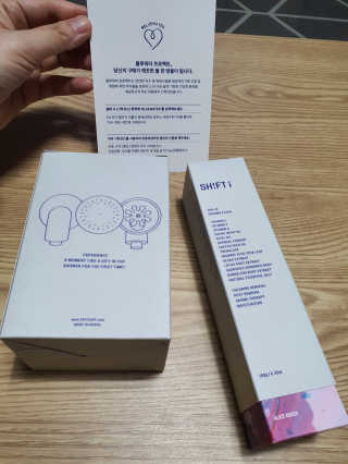 시프트 에센스샤워기 [앨리스 본품+SHIFT 샤워헤드] — 5점을 준 리뷰어가 2020년 12월 올린 사용 사진