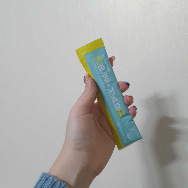 로그 허니부쉬+가르시니아 젤리 리뷰 사진