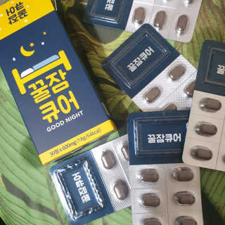 조은약초 꿀잠큐어 제주 감태추출물 감태정 600mg — 5점을 준 리뷰어가 2020년 6월 올린 사용 사진