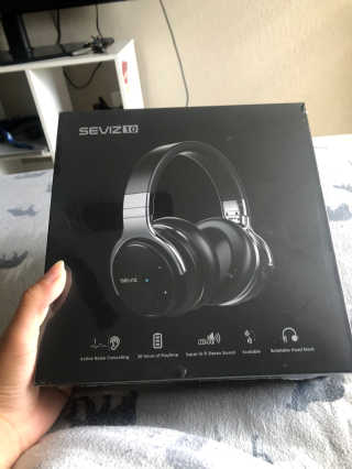 SEVIZ Bluetooth Headphones 10 3color — 5점을 준 리뷰어가 2020년 7월 올린 사용 사진