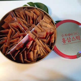 서울약사신협_굿투데이홍삼스틱_10ml x 100포 — 5점을 준 리뷰어가 2020년 7월 올린 사용 사진
