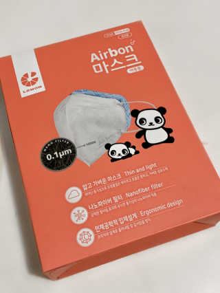 SOOMLAB Mask Kids - Airbon — 4.5점을 준 리뷰어가 2020년 8월 올린 사용 사진