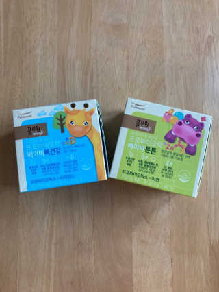 [풀무원베이비밀] 프로바이오락 베이비 유산균 SET — 5점을 준 리뷰어가 2020년 11월 올린 사용 사진