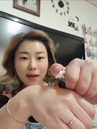 메디페르 [ 1+1 ] 루테인앰플세트 1개 + 루테인크림 50ml 1개 — 5점을 준 리뷰어가 2020년 9월 올린 사용 사진