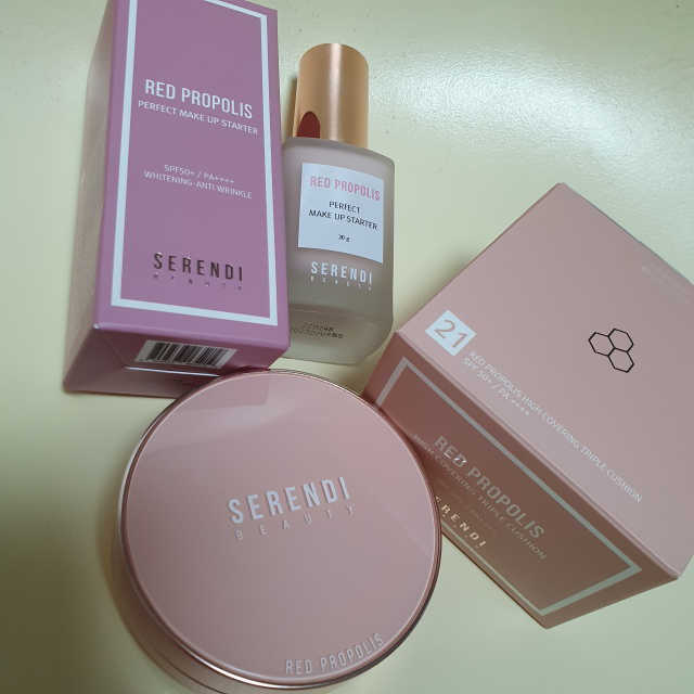 레드 프로폴리스 꿀 찬 색조 set 리뷰 사진