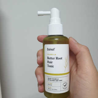 달리프 클로렐라 베러 루트 헤어토닉 100ml — 5점을 준 리뷰어가 2020년 11월 올린 사용 사진