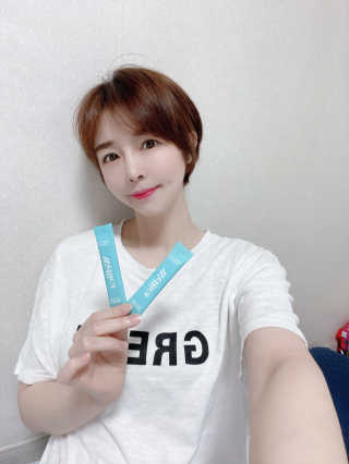 웰리카 저분자 피쉬 콜라겐 — 5점을 준 리뷰어가 2020년 9월 올린 사용 사진