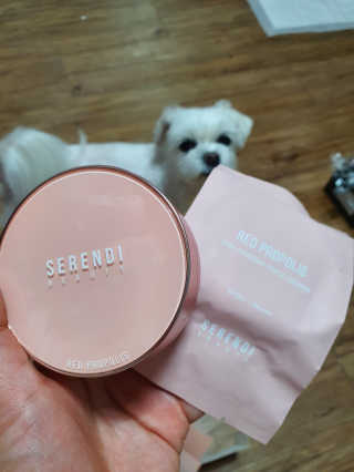 세렌디뷰티 레드 프로폴리스 하이 커버링 트리플 쿠션 — 5점을 준 리뷰어가 2020년 6월 올린 사용 사진
