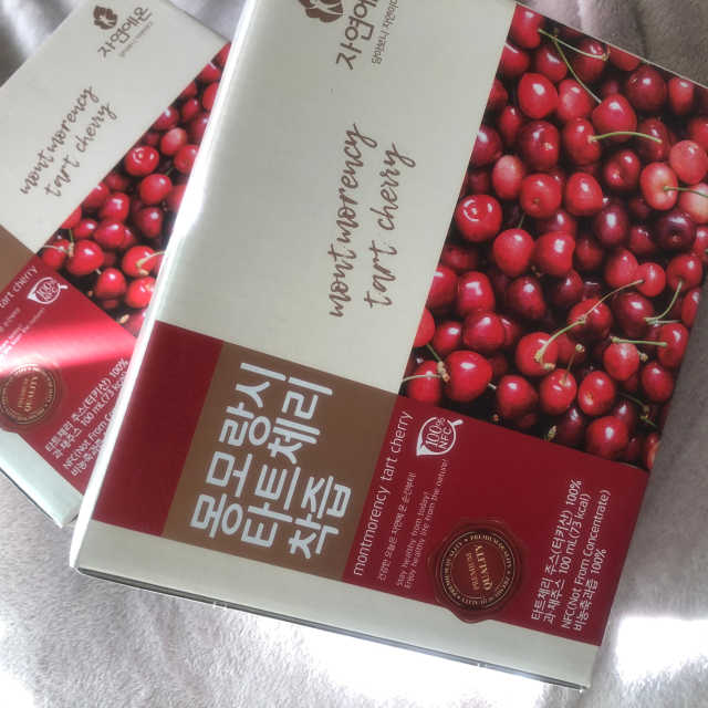 자연에온 몽모랑시 타트체리 착즙 100mL 10개입 2BOX 리뷰 사진