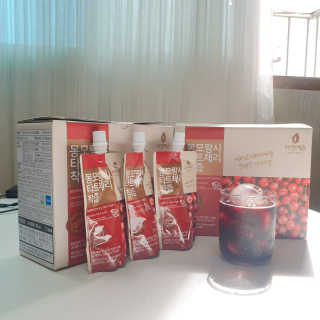 자연에온 몽모랑시 타트체리 착즙 100mL 10개입 2BOX — 5점을 준 리뷰어가 2020년 9월 올린 사용 사진