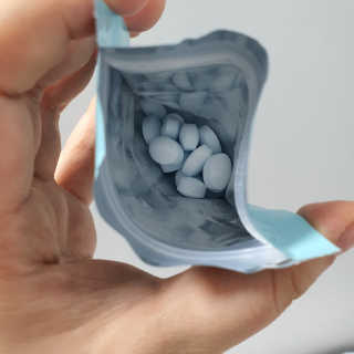 입 냄새 완화에 도움을 주는 에티켓 캔디 복숭아맛 앳캔디 — 5점을 준 리뷰어가 2020년 11월 올린 사용 사진