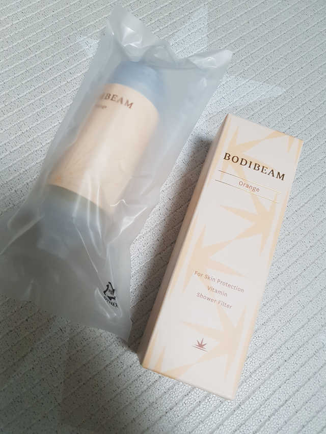 바디빔 비타민 샤워필터 오렌지향 리뷰 사진