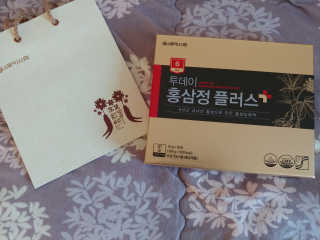 서울약사신협_투데이홍삼정플러스스틱_10g x 30포 — 5점을 준 리뷰어가 2020년 12월 올린 사용 사진