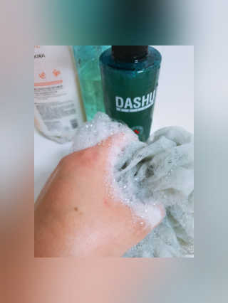 다슈코리아 다슈 데일리 아크네 릴렉스 바디워시 500ml — 5점을 준 리뷰어가 2020년 9월 올린 사용 사진