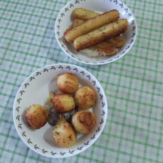 가치식탁 리얼치즈스틱, 리얼크림치즈볼 — 5점을 준 리뷰어가 2020년 8월 올린 사용 사진