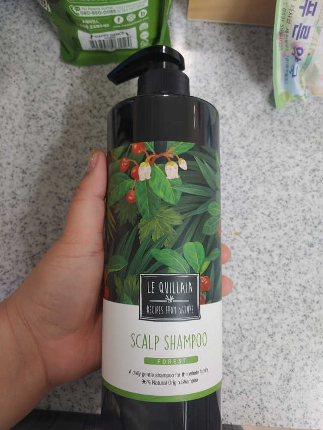 르퀼라야 스칼프 샴푸 810ml [가드니아/포레스트] 리뷰 사진