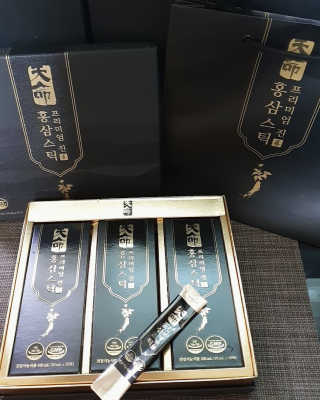 헬스업_천명진프리미엄홍삼스틱_10ml x 30포 — 5점을 준 리뷰어가 2020년 7월 올린 사용 사진