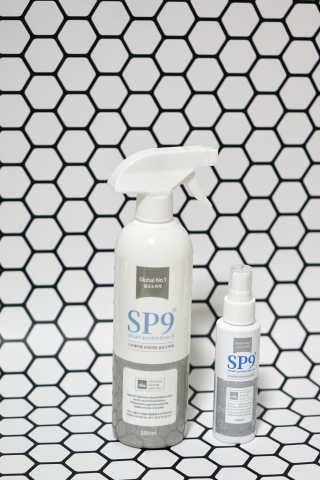 SP9 스프레이형 프리미엄 살균소독제 500ml+100ml — 5점을 준 리뷰어가 2020년 11월 올린 사용 사진